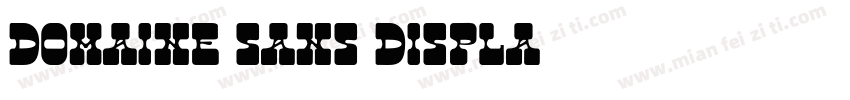 Domaine Sans Displa字体转换